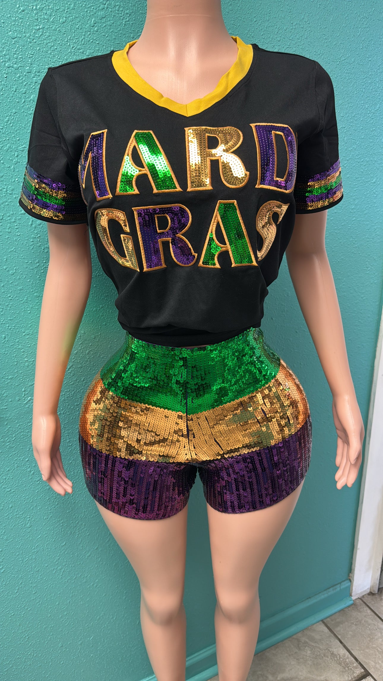 Mardi Gras Jersey Shirts (S-2X)