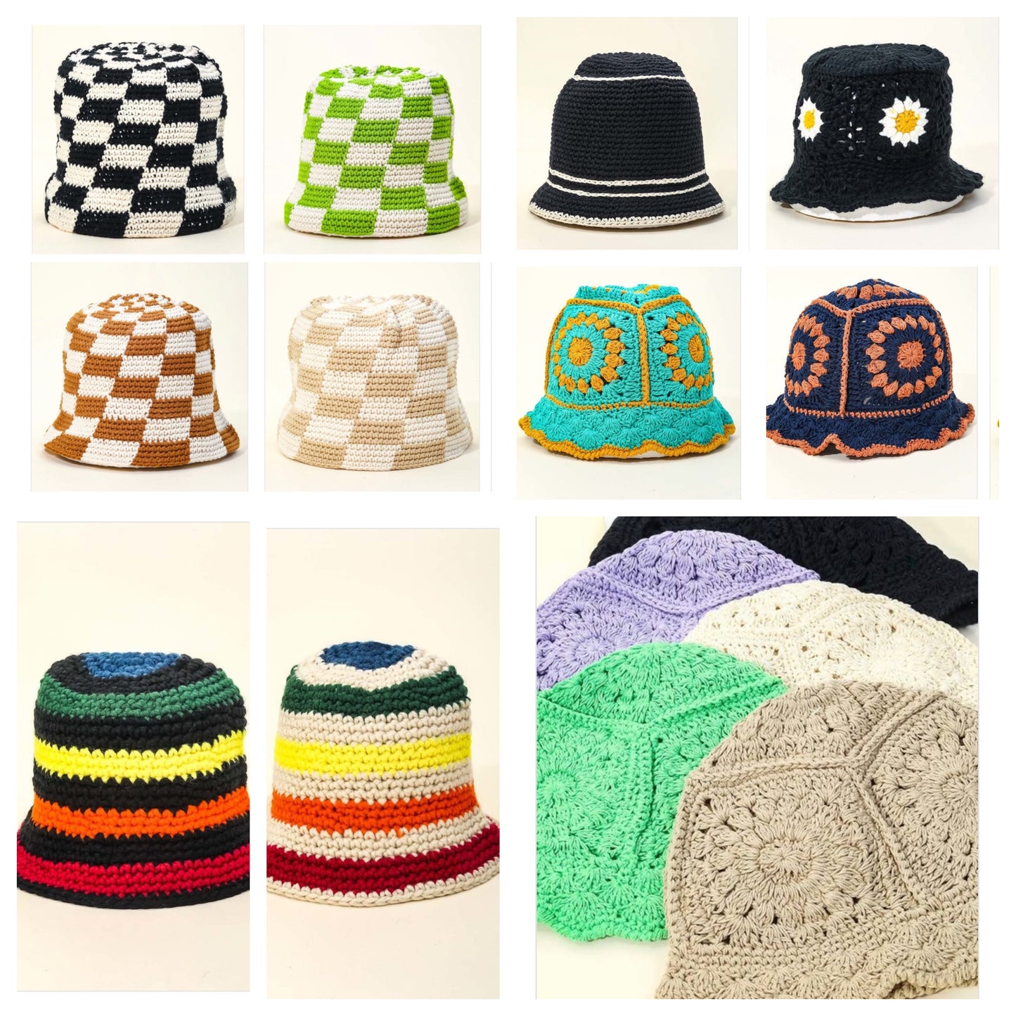 Crochet Bucket Hats