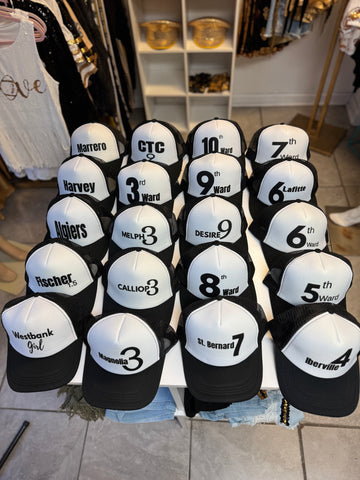 Ward/City Caps