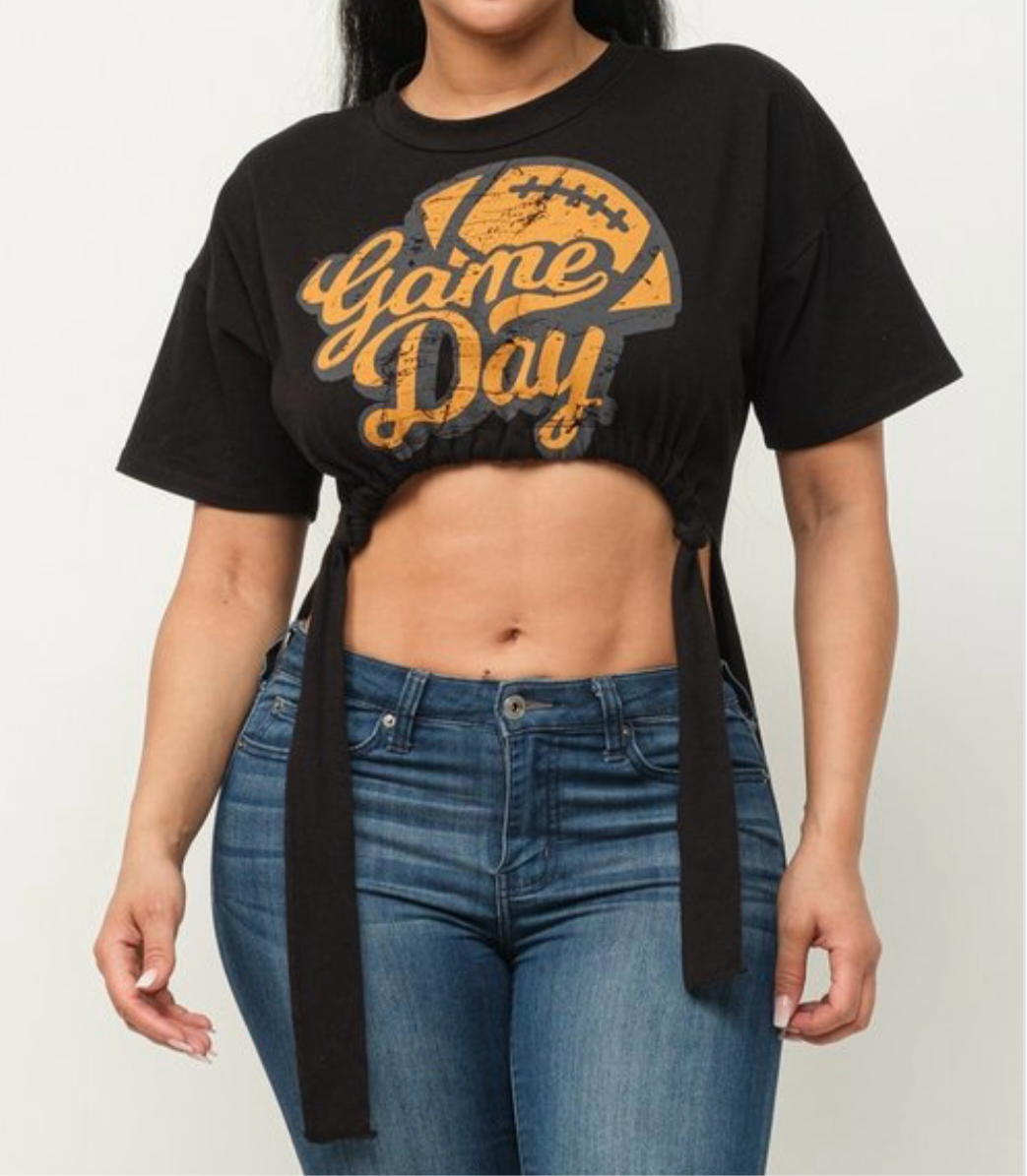 Game Day Crop Top