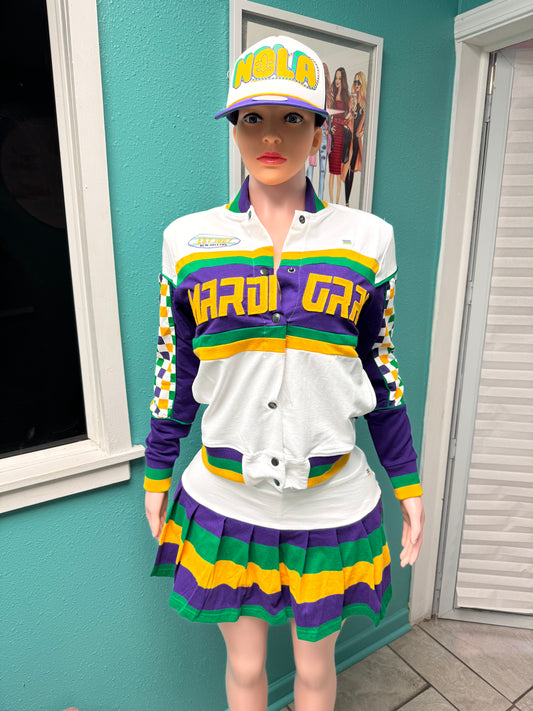 Unisex Nascar Mardi Gras Jacket