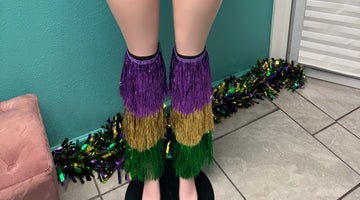 Tinsel Leg Warmers