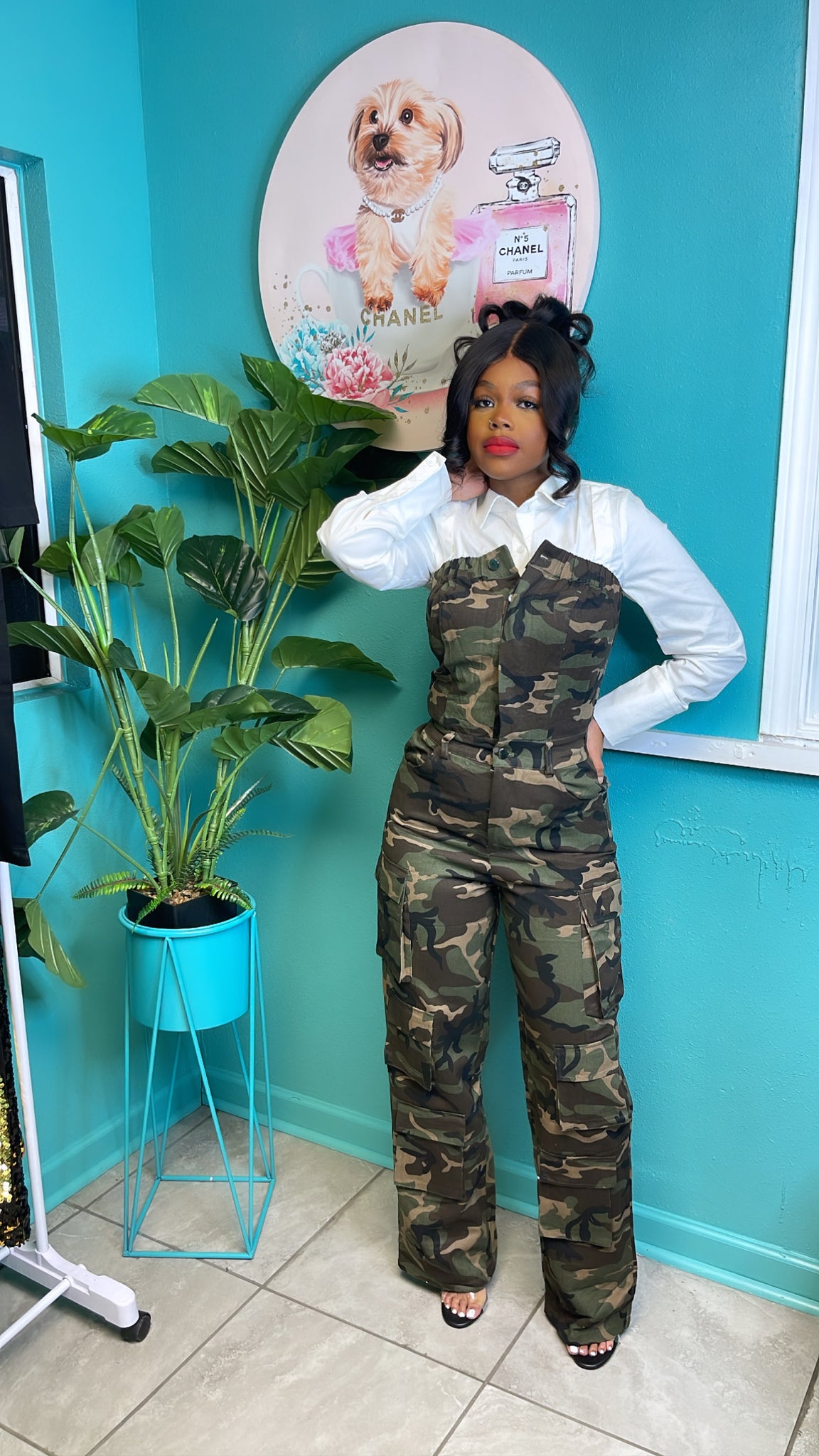 Camouflaged