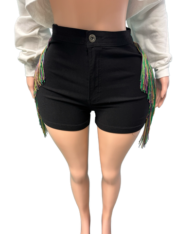Black Custom 🎭  Shorts (Only)