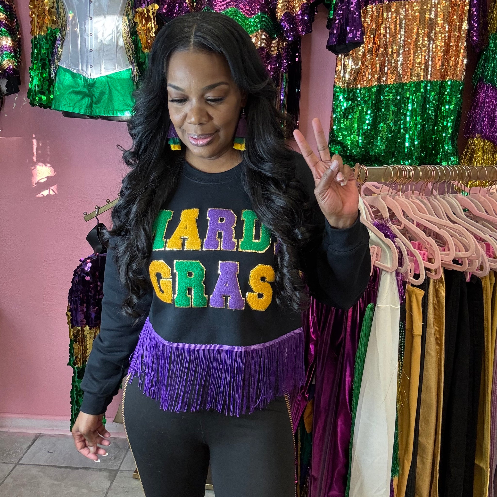 Mardi Gras Sweatshirt