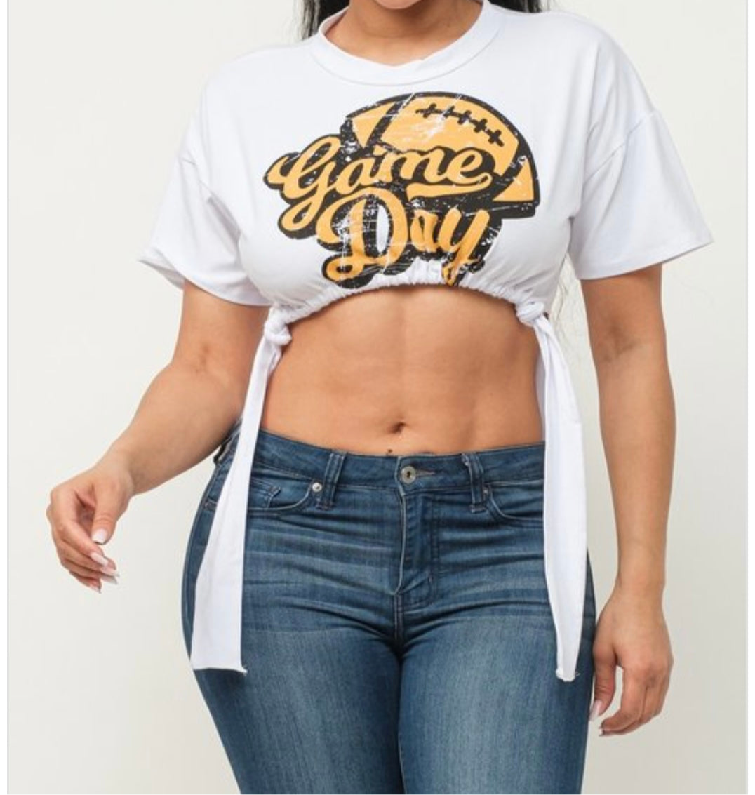 Game Day Crop Top