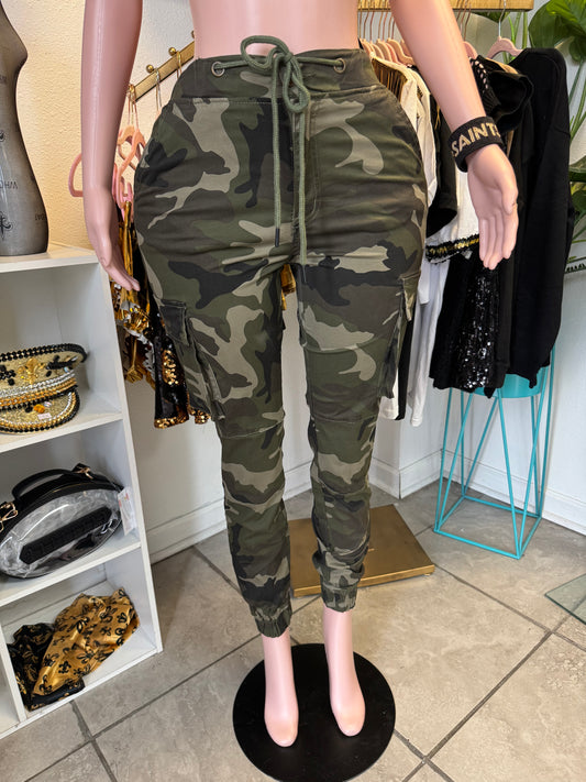 Camo Joggers