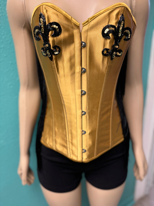 ⚜️ Saints Bustier Tops-(3-4 Day Turn Around)