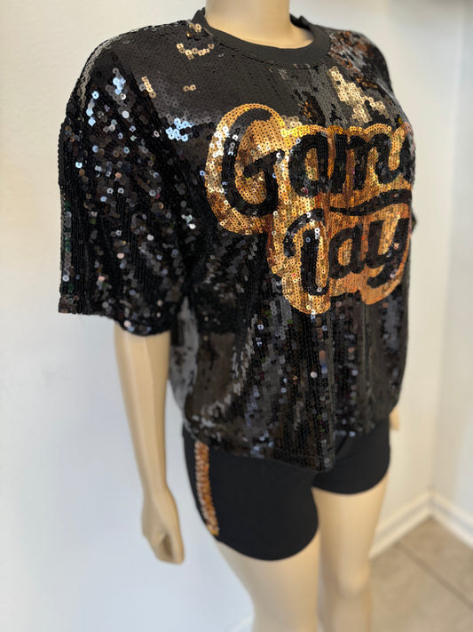 Game Day SequinsCrop