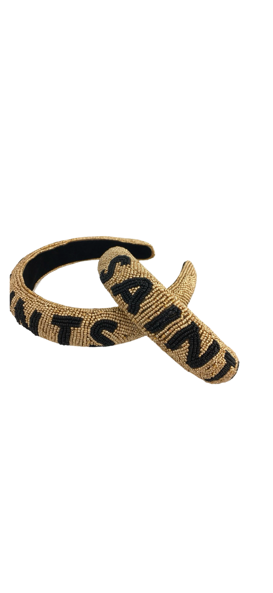 Saints Beaded Headbands