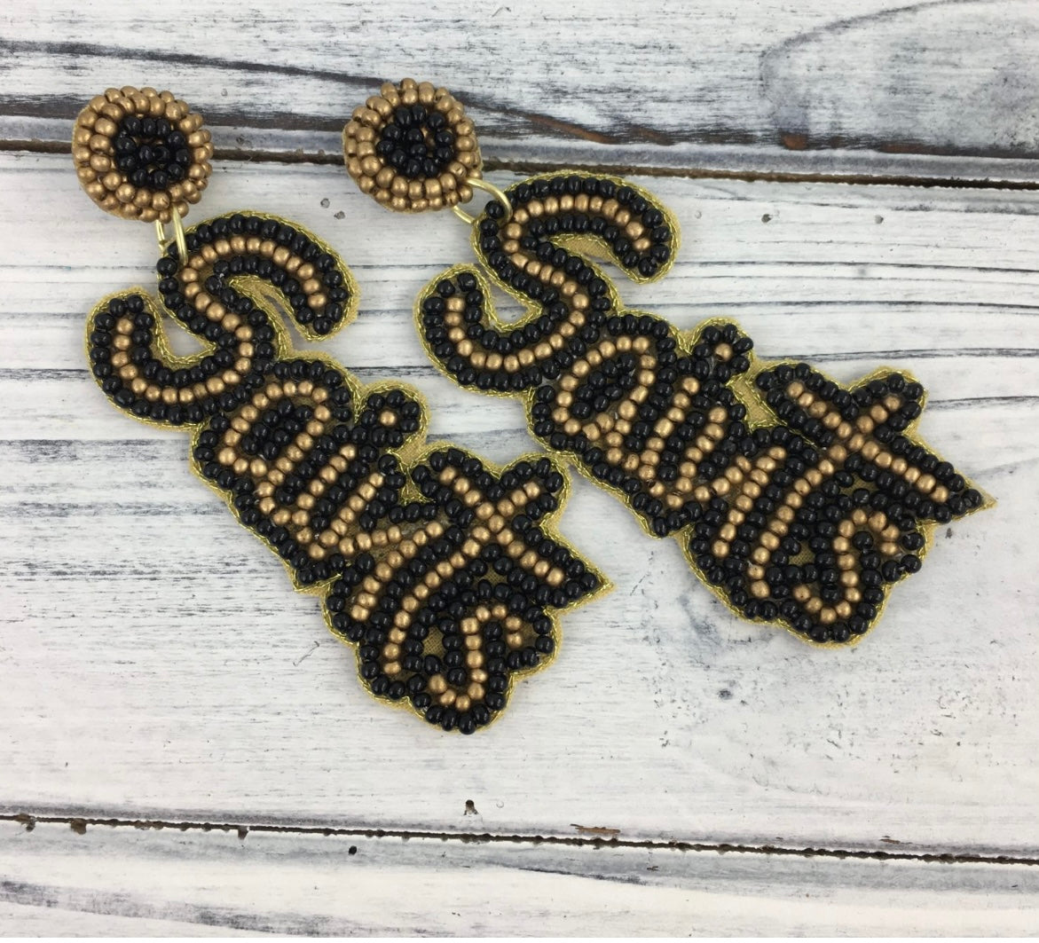 Saints Earrings