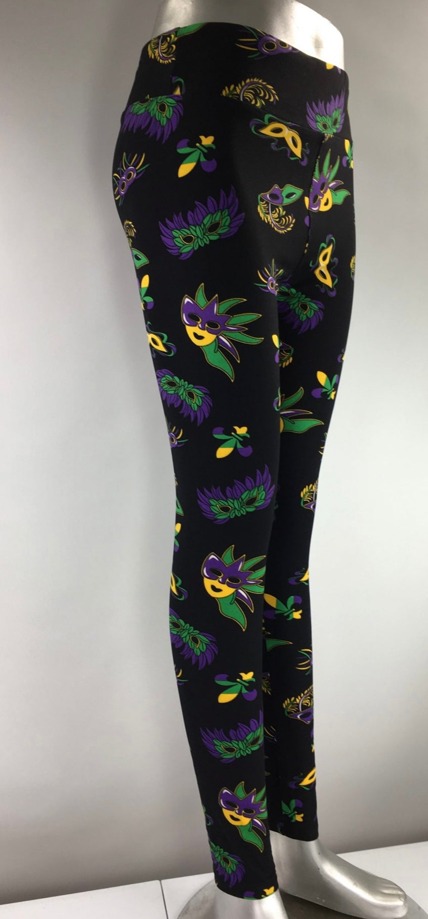 Mardi Gras Leggings